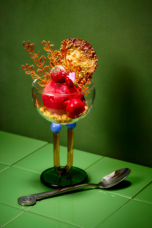 Red Berry and Strawberry Gum Sorbet