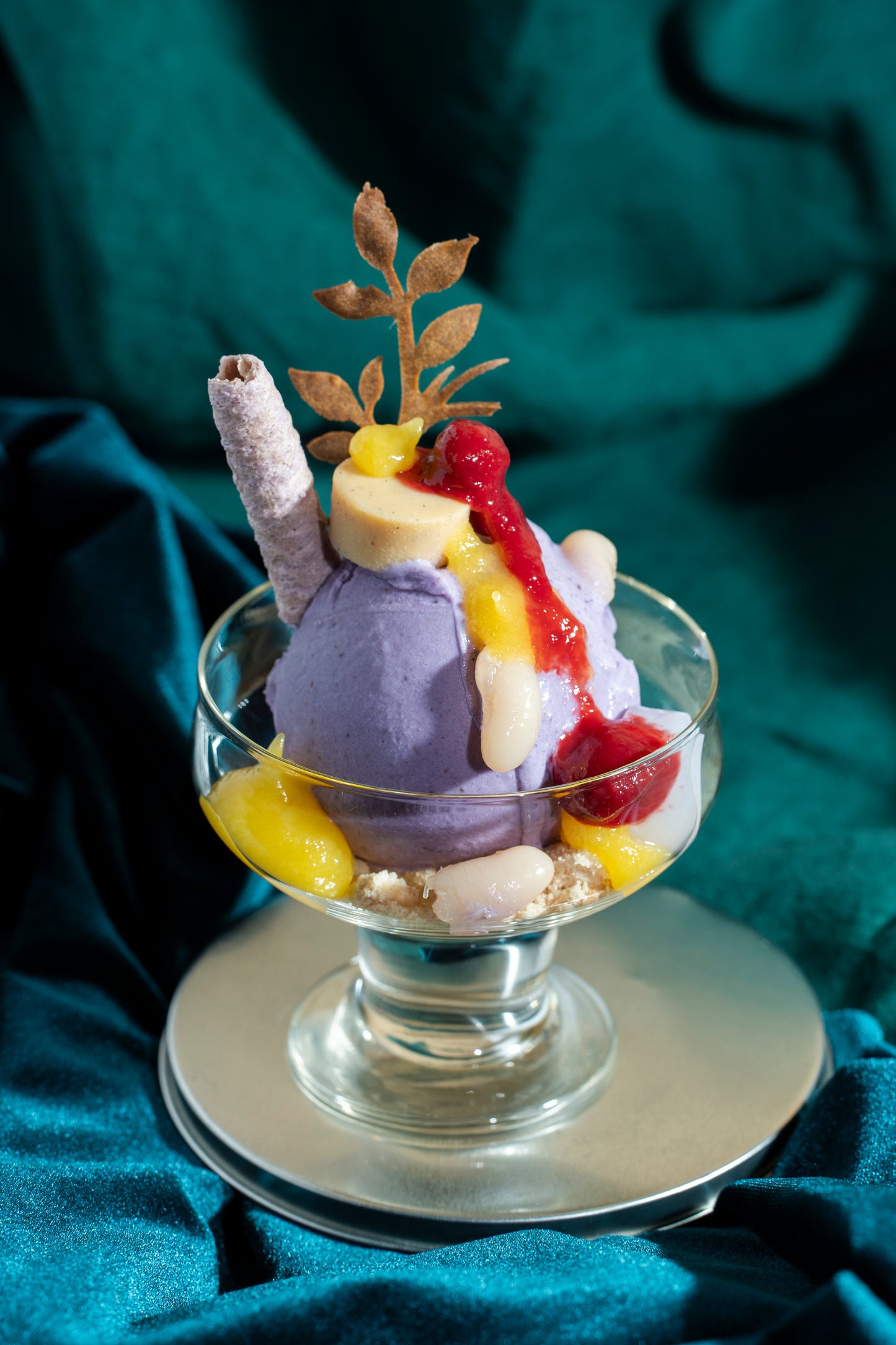 Ube Basque Cheesecake (NF)
